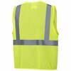 Pioneer Polyester Mesh Vest, Green, Medium V1025060U-M